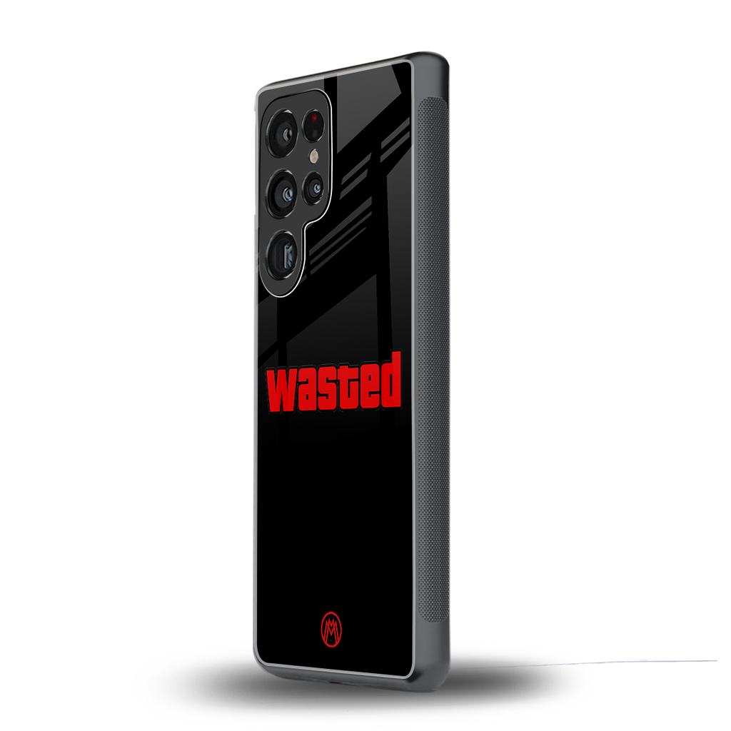 wasted back phone cover | glass case for samsung galaxy s25 ultra