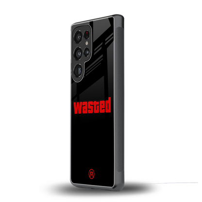 wasted back phone cover | glass case for samsung galaxy s25 ultra