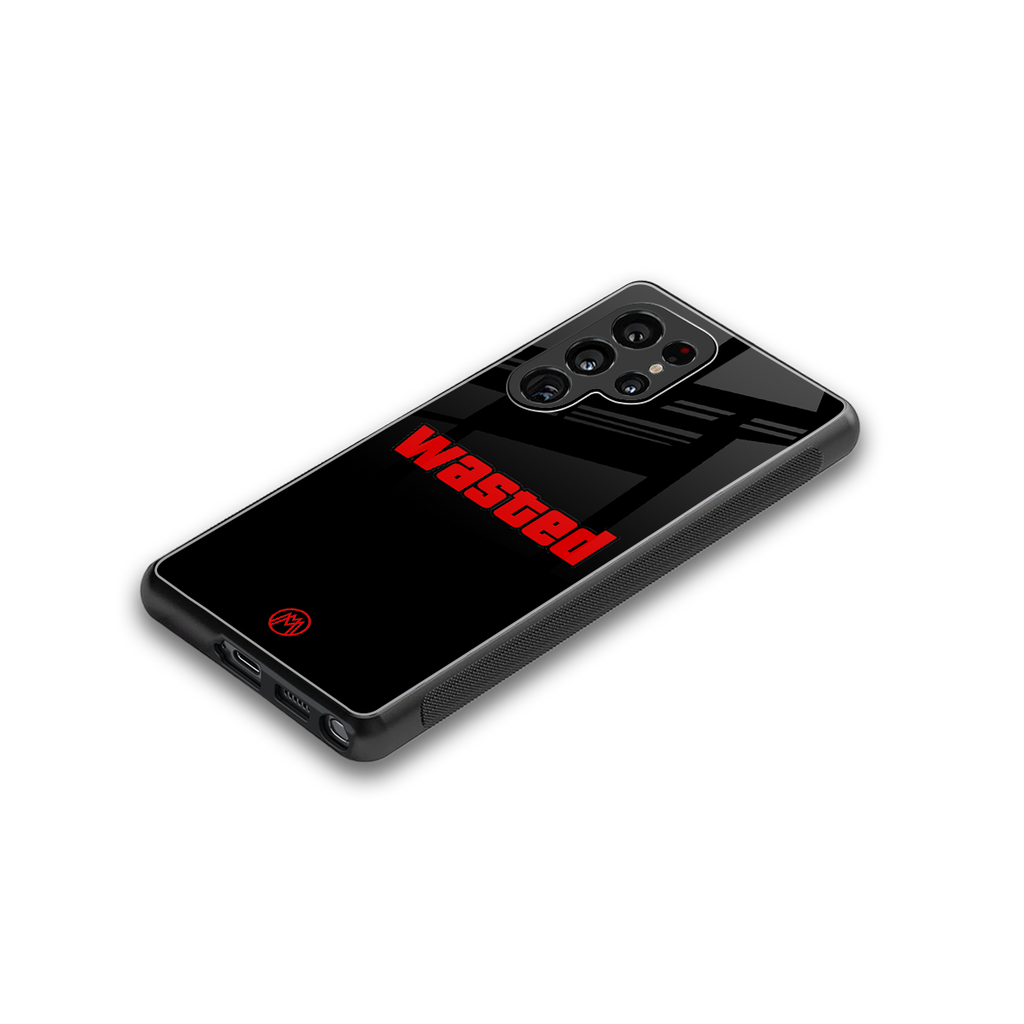 wasted back phone cover | glass case for samsung galaxy s25 ultra