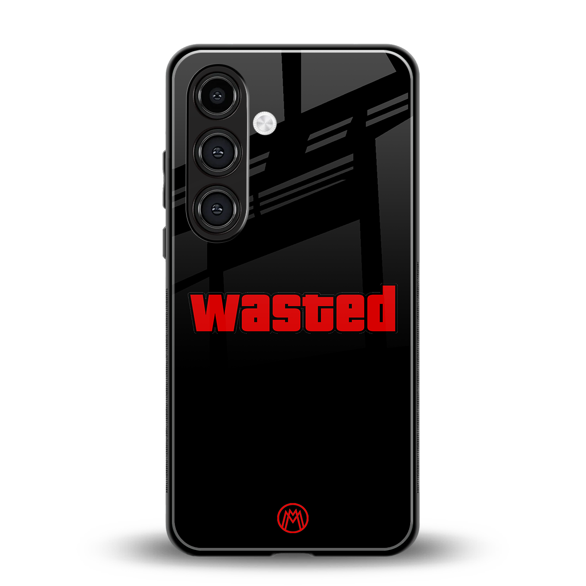 wasted back phone cover | glass case for samsung galaxy s23 plus