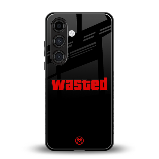 wasted back phone cover | glass case for samsung galaxy s23 plus