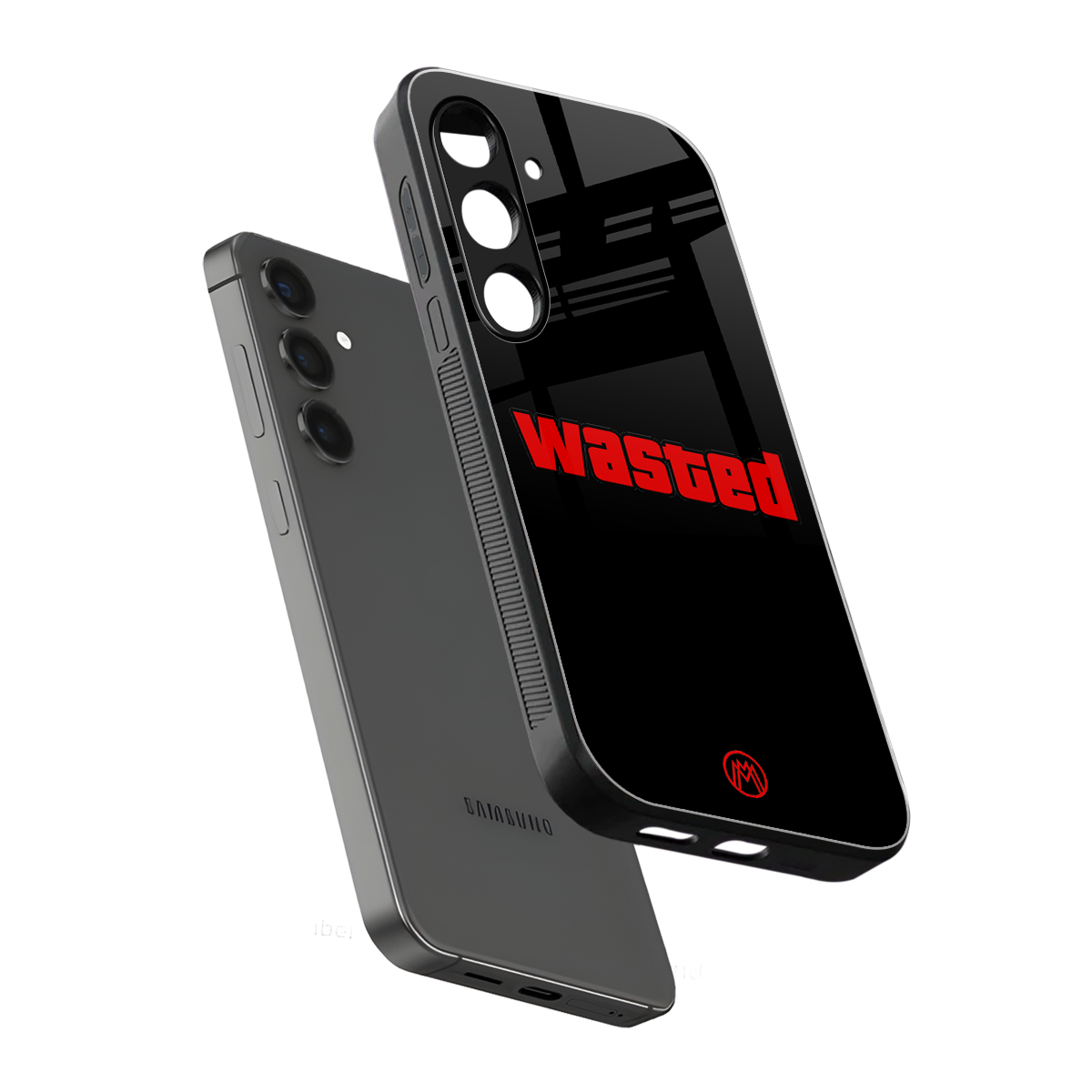 wasted back phone cover | glass case for samsung galaxy s24 fe