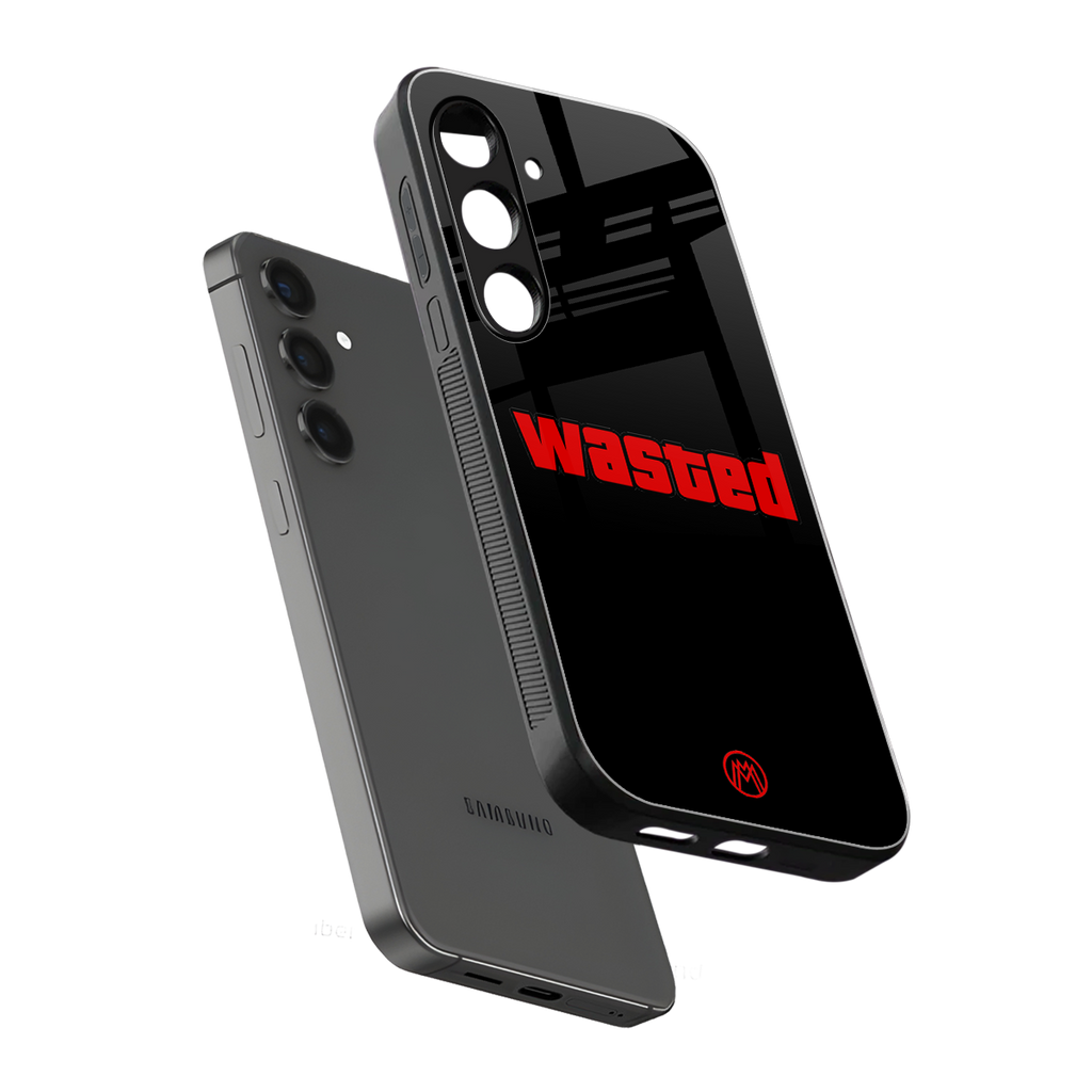 wasted back phone cover | glass case for samsung galaxy s25