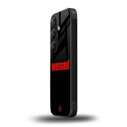 wasted back phone cover | glass case for samsung galaxy s24 fe
