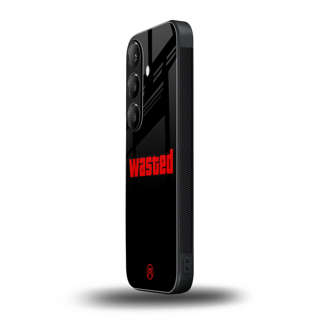 wasted back phone cover | glass case for samsung galaxy s25