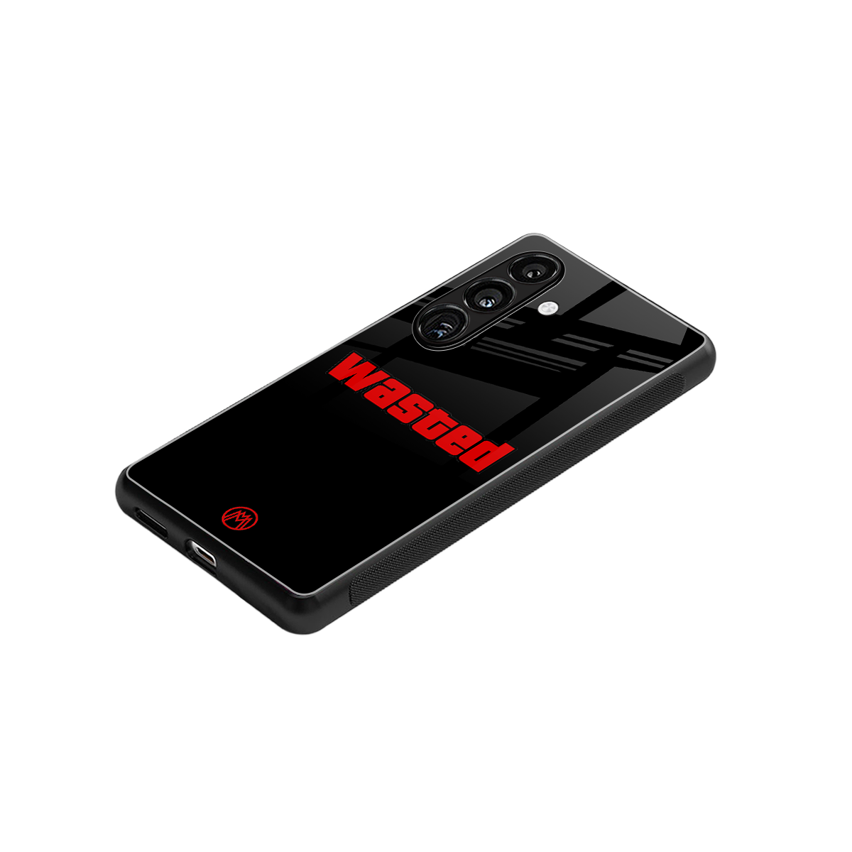 wasted back phone cover | glass case for samsung galaxy s24 plus
