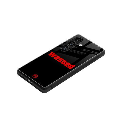 wasted back phone cover | glass case for samsung galaxy s24 plus