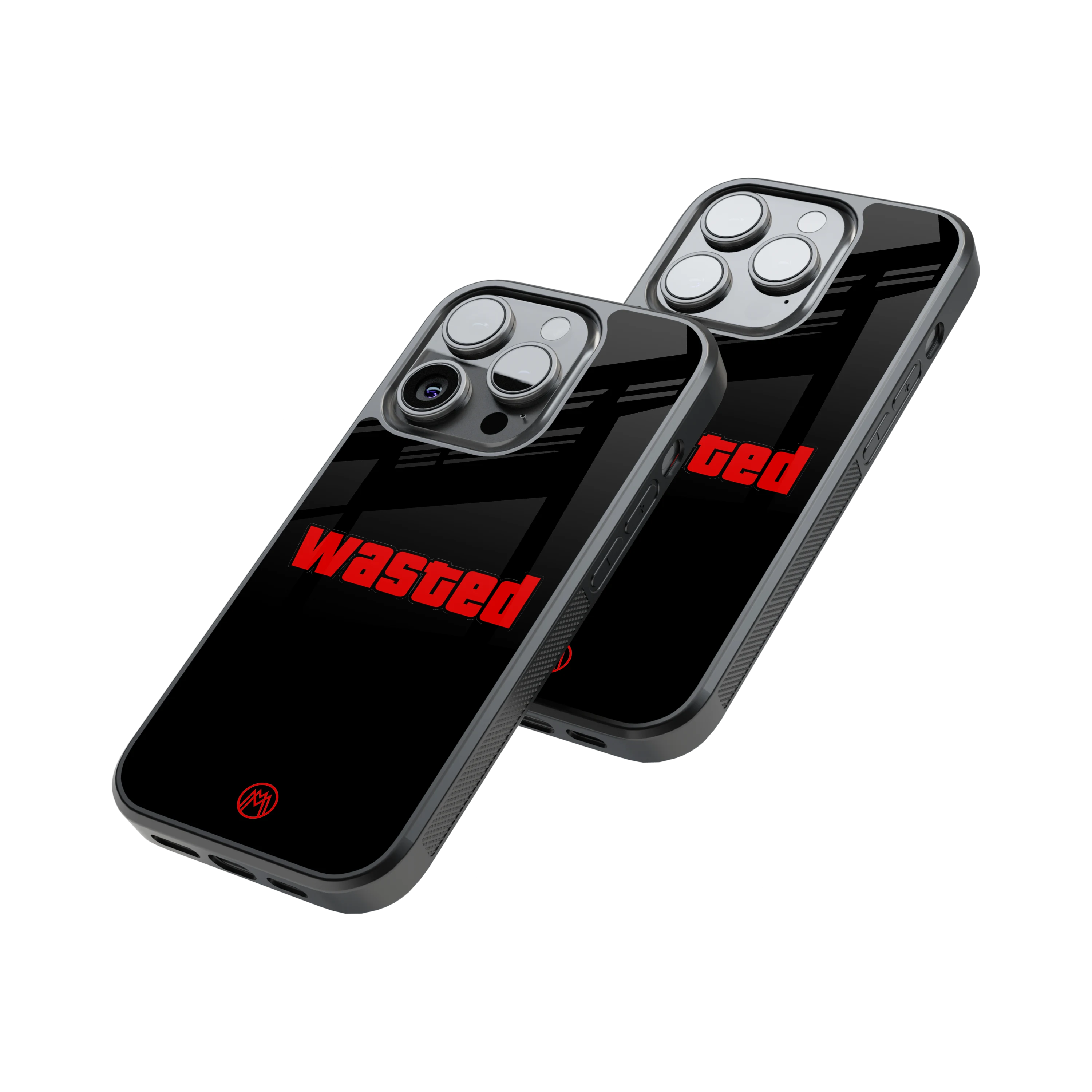 Protective Glass Back Phone Case Compatible with iPhone, Samsung, OnePlus, Pixel & More