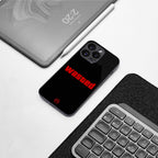 wasted back phone cover | glass case for iphone 16 pro max