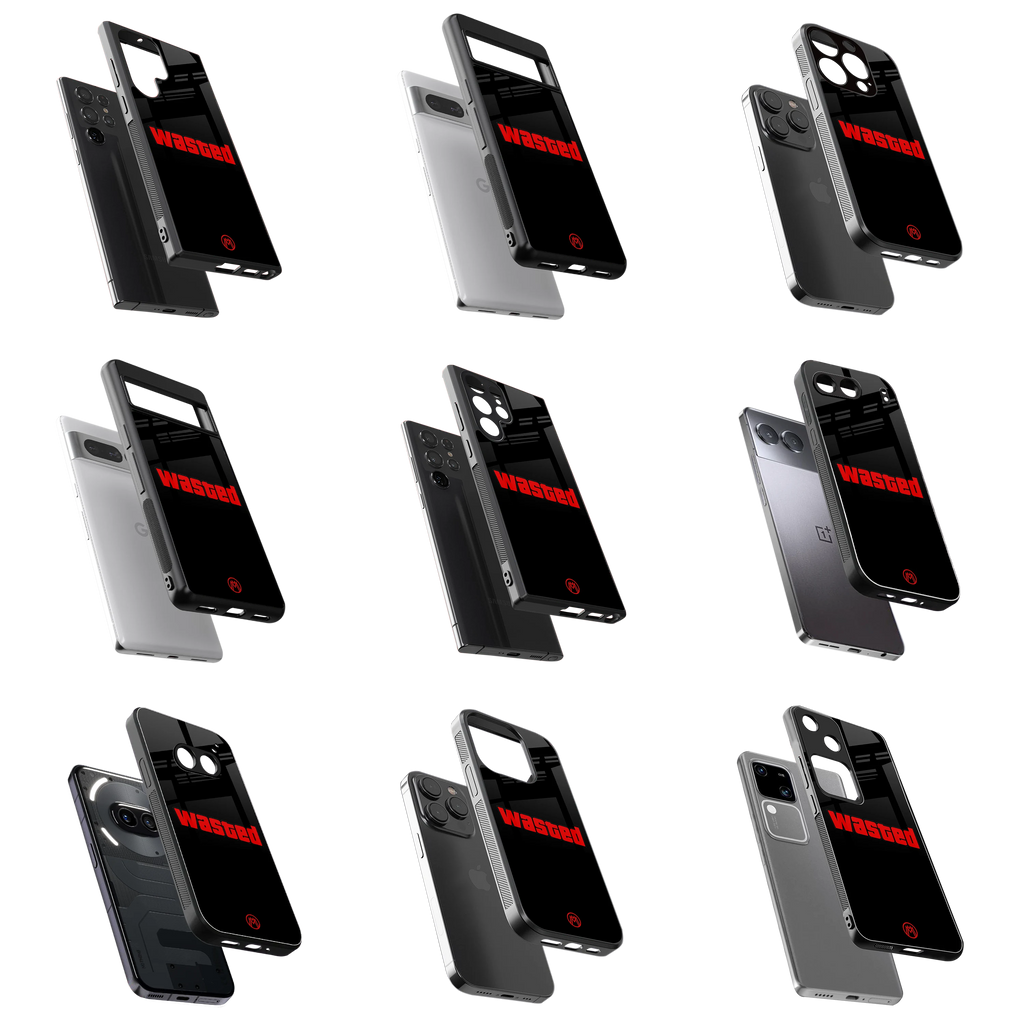 Durable Glass Back Mobile Case for iPhone, Samsung, OnePlus, Google Pixel, Redmi, Vivo, Oppo