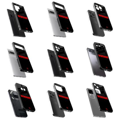 Durable Glass Back Mobile Case for iPhone, Samsung, OnePlus, Google Pixel, Redmi, Vivo, Oppo