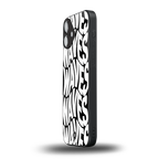 waves back phone cover | glass case for iphone 16 plus