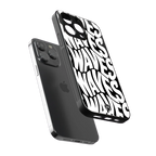 waves back phone cover | glass case for iphone 16 pro max
