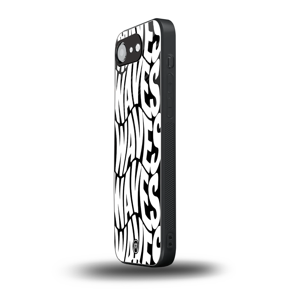 waves back phone cover | glass case for iphone 16e