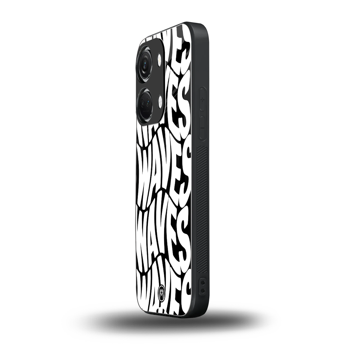 waves back phone cover | glass case for oneplus nord 3