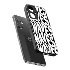 waves back phone cover | glass case for oneplus nord ce 3