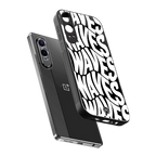 waves back phone cover | glass case for oneplus nord ce 4 lite