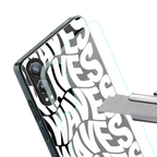 waves back phone cover | glass case for oneplus nord ce 4 lite