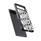 waves back phone cover | glass case for Google Pixel 6A