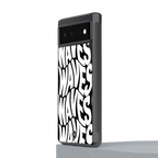 waves back phone cover | glass case for google pixel 6
