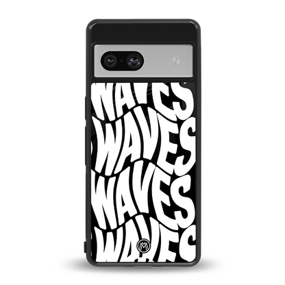 waves back phone cover | glass case for Google Pixel 7