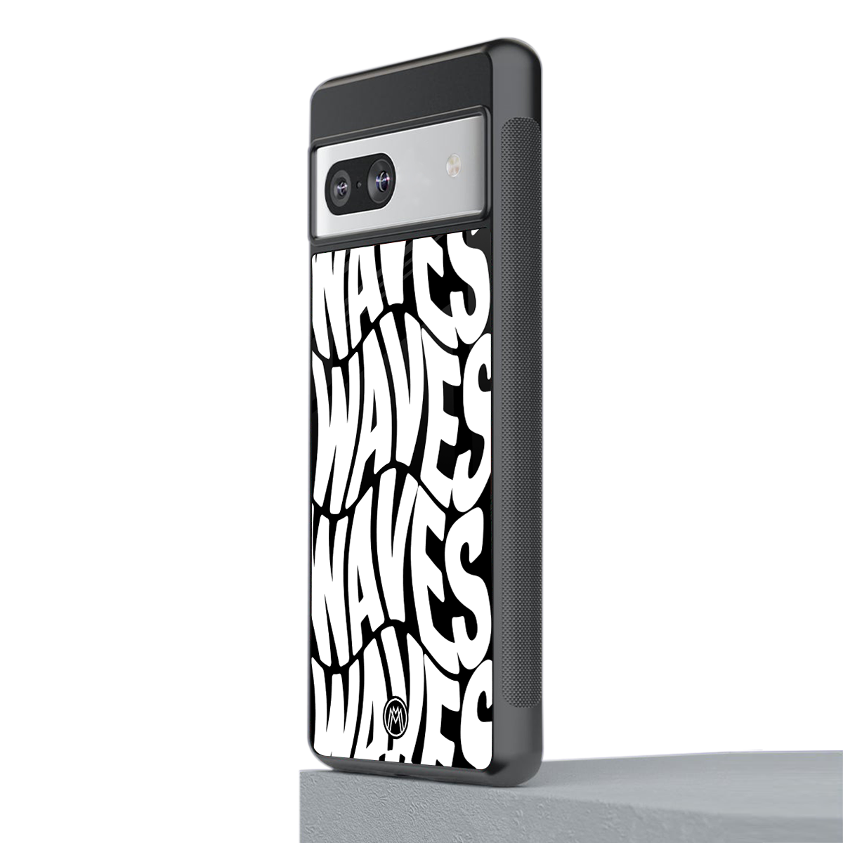 waves back phone cover | glass case for Google Pixel 7A