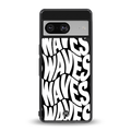waves back phone cover | glass case for Google Pixel 8