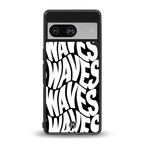 waves back phone cover | glass case for Google Pixel 8