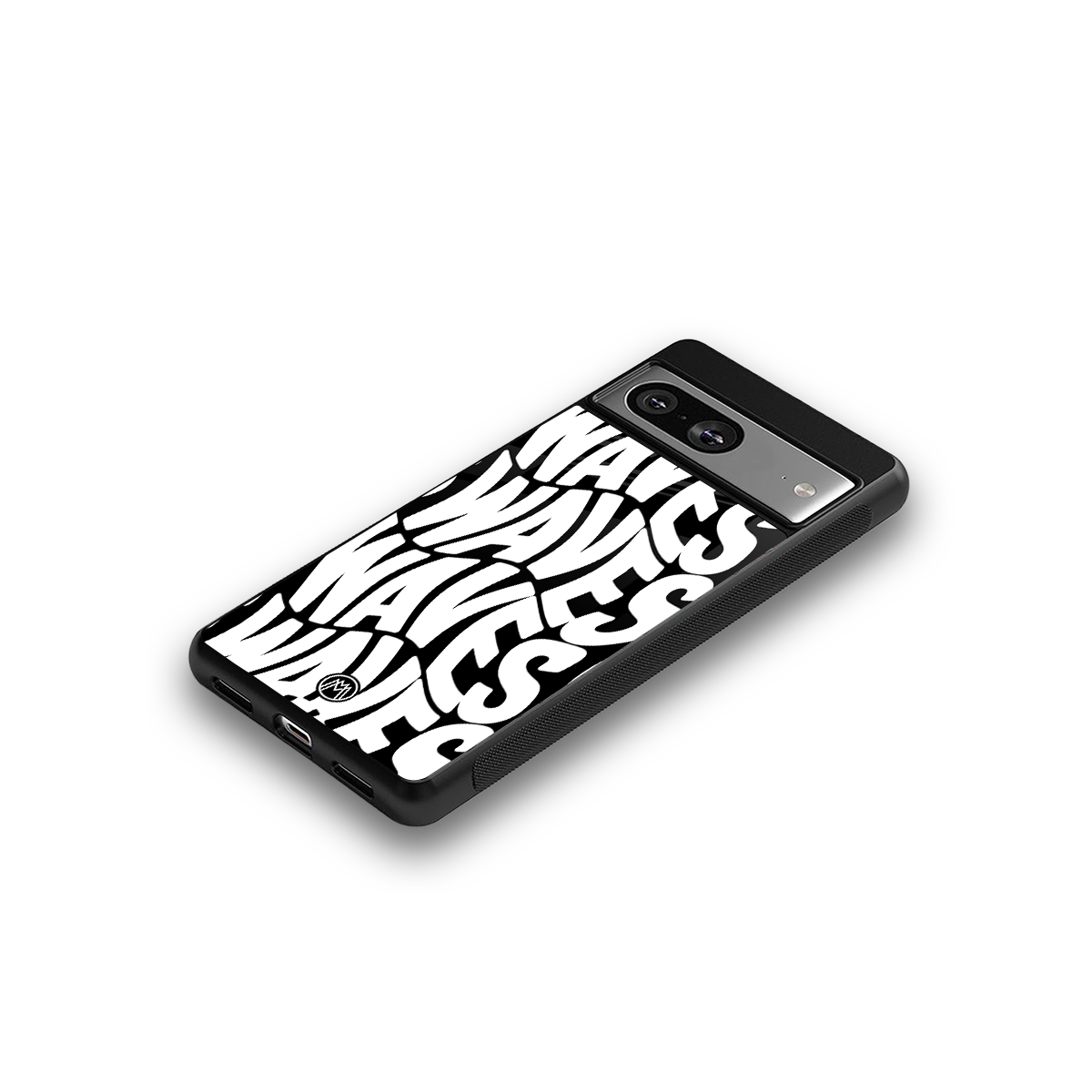 waves back phone cover | glass case for Google Pixel 8