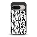 waves back phone cover | glass case for google pixel 9