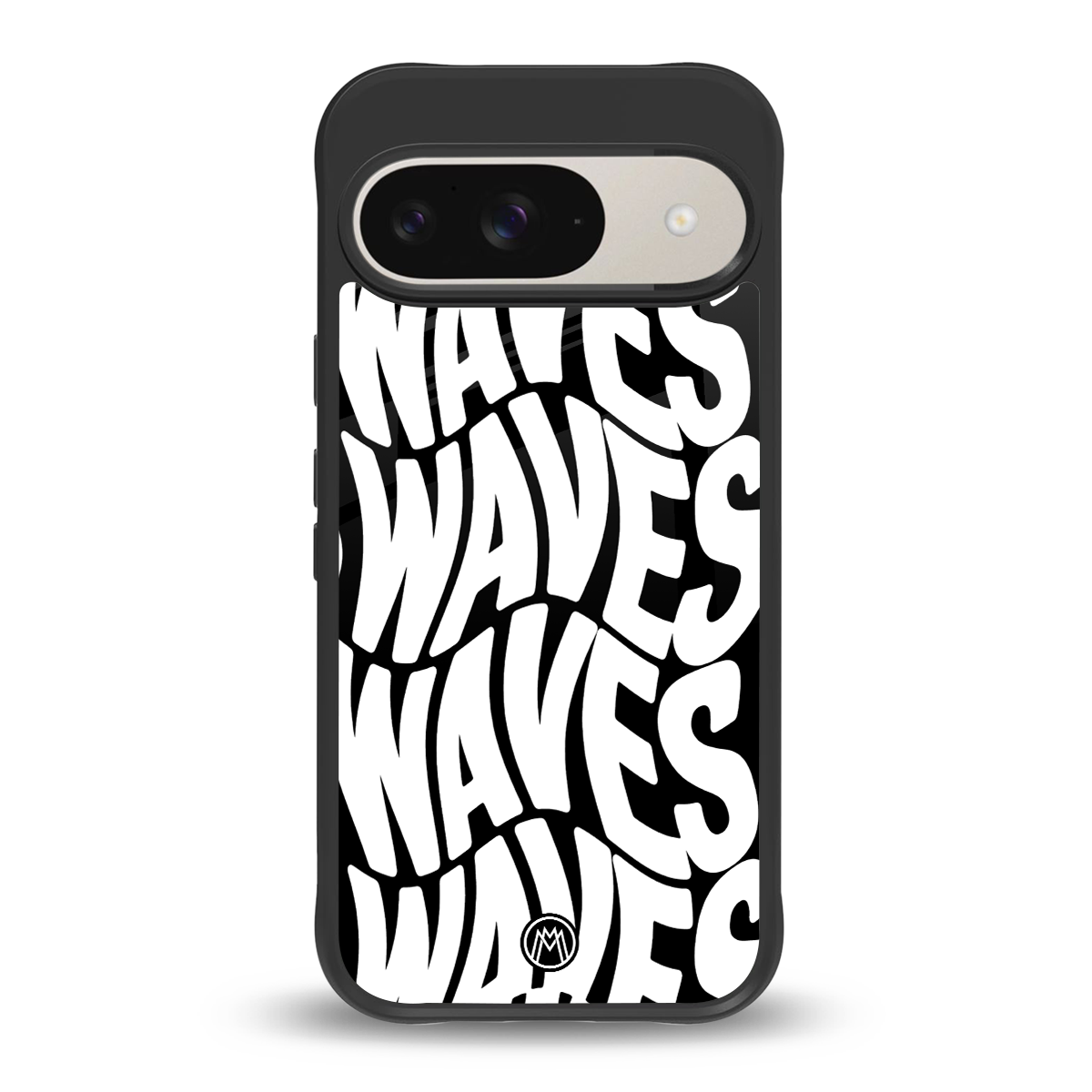 waves back phone cover | glass case for google pixel 9