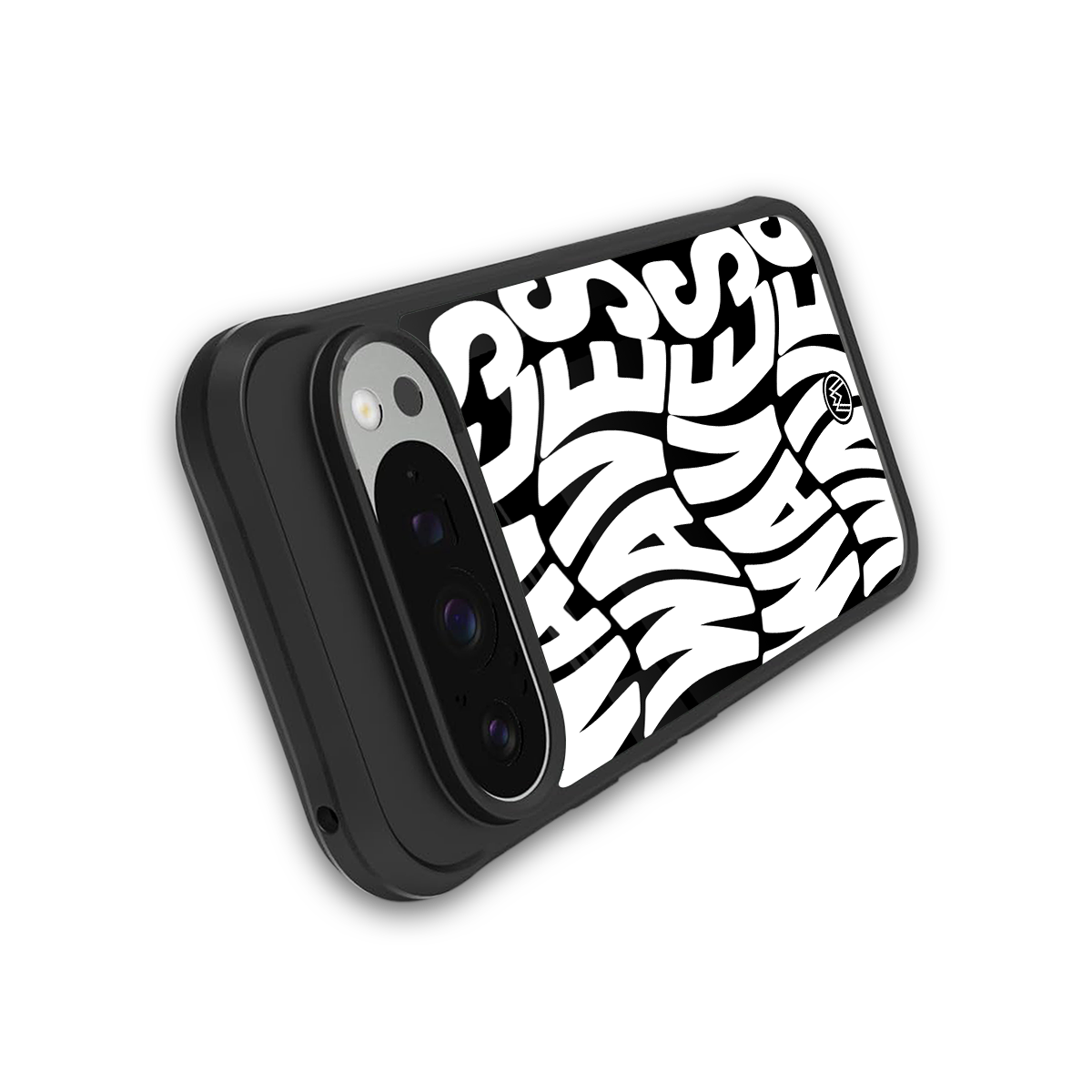 waves back phone cover | glass case for google pixel 9 pro