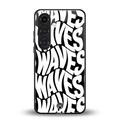 waves back phone cover | glass case for samsung galaxy s24