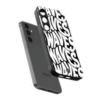 waves back phone cover | glass case for samsung galaxy s25