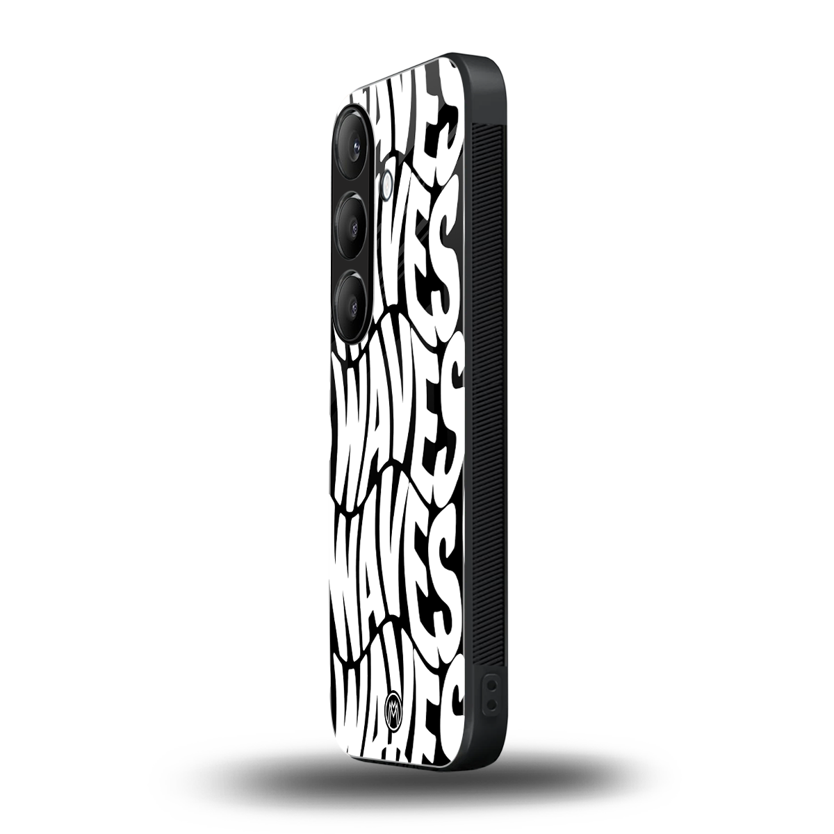 waves back phone cover | glass case for samsung galaxy s24 fe