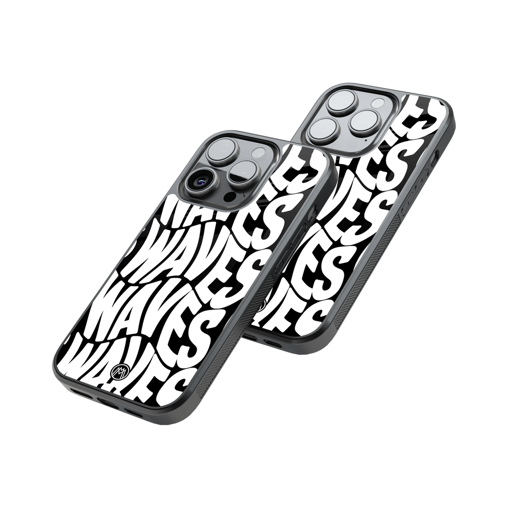 Protective Glass Back Phone Case Compatible with iPhone, Samsung, OnePlus, Pixel & More