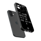 we are dating back phone cover | glass case for iphone 16