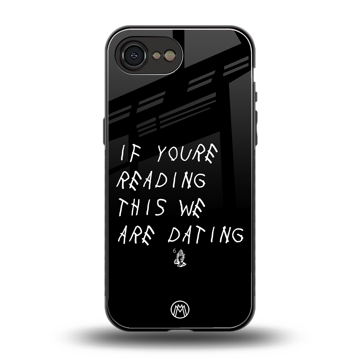 we are dating back phone cover | glass case for iphone 16e