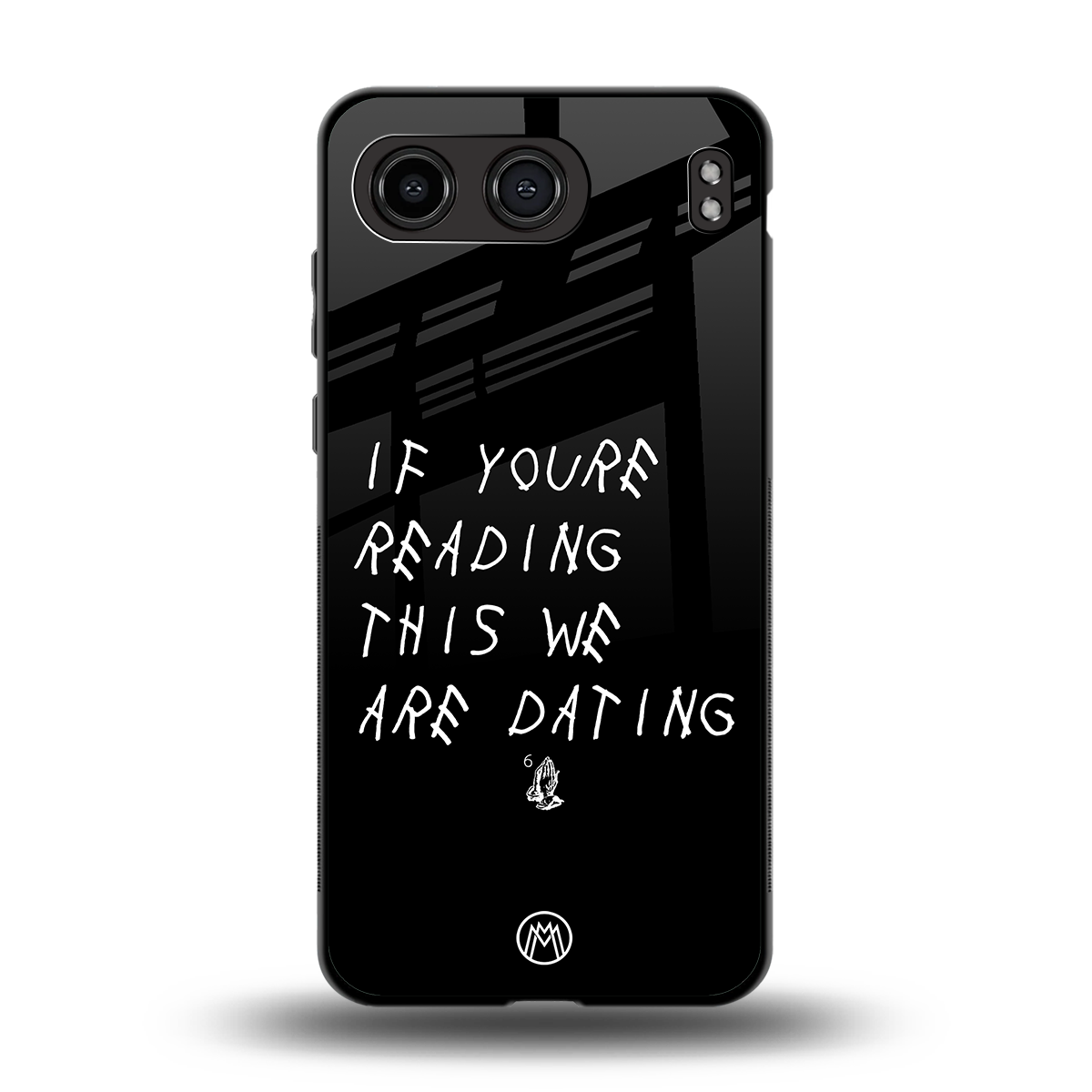 we are dating back phone cover | glass case for oneplus nord 4