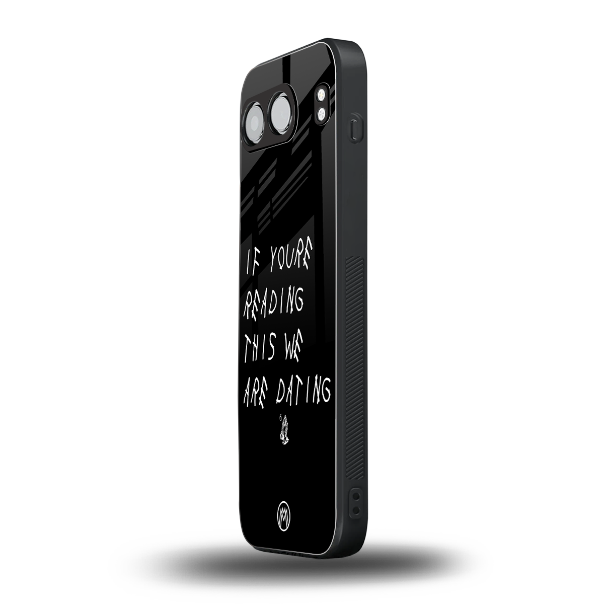 we are dating back phone cover | glass case for oneplus nord 4