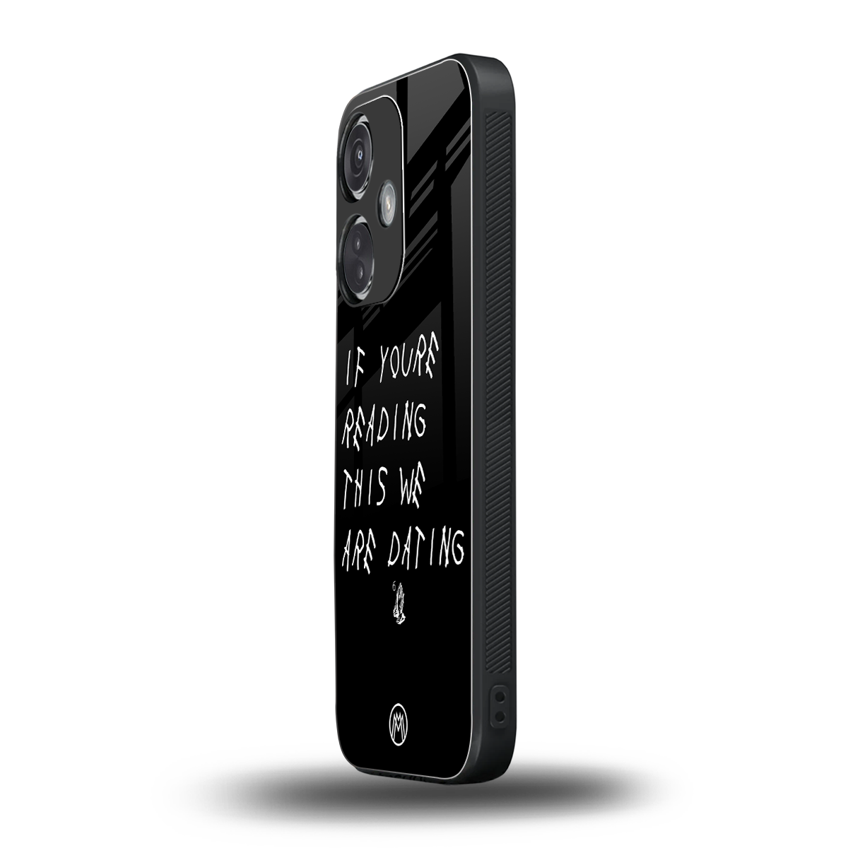 we are dating back phone cover | glass case for oneplus nord ce 3