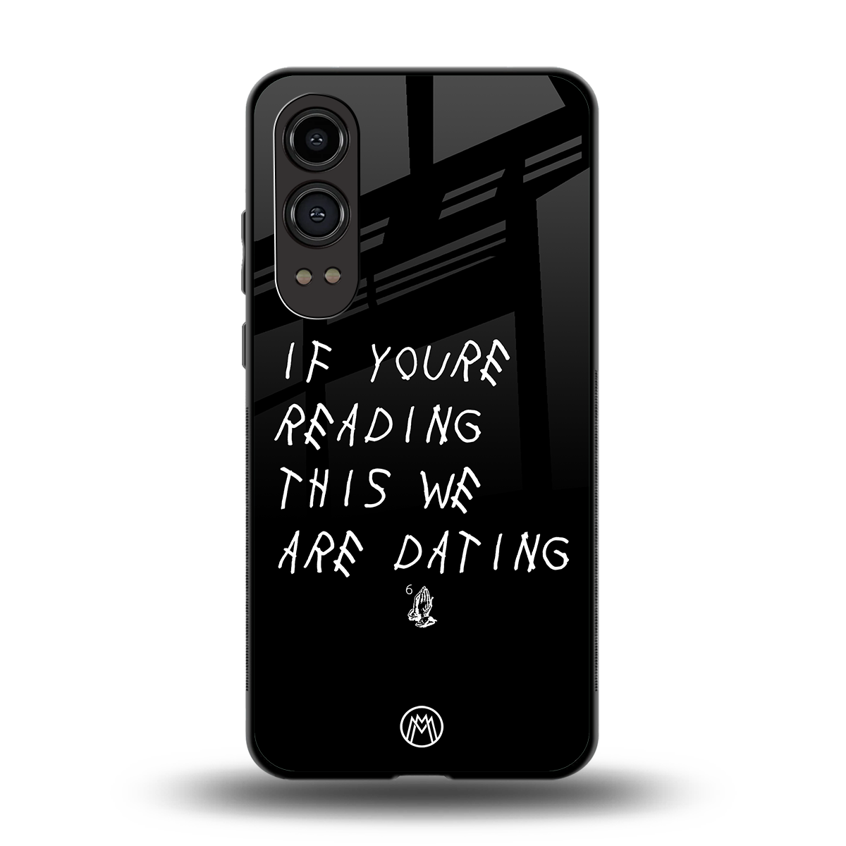 we are dating back phone cover | glass case for oneplus nord ce 4 lite