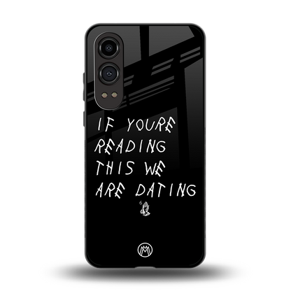 we are dating back phone cover | glass case for oneplus nord ce 4 lite