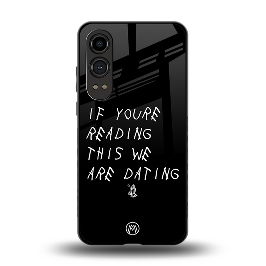 we are dating back phone cover | glass case for oneplus nord ce 4 lite