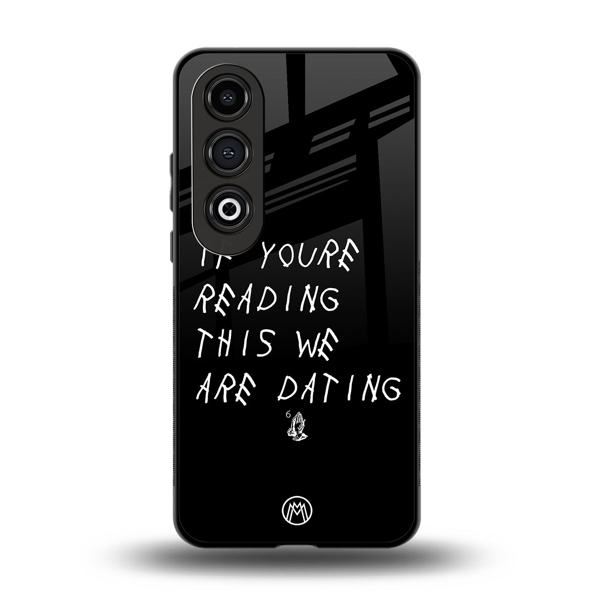 we are dating back phone cover | glass case for oneplus nord ce 4