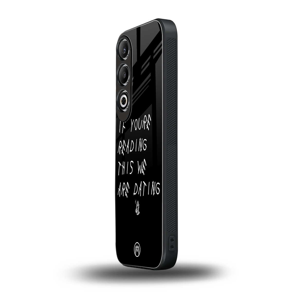 we are dating back phone cover | glass case for oneplus nord ce 4