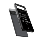 we are dating back phone cover | glass case for google pixel 6 pro