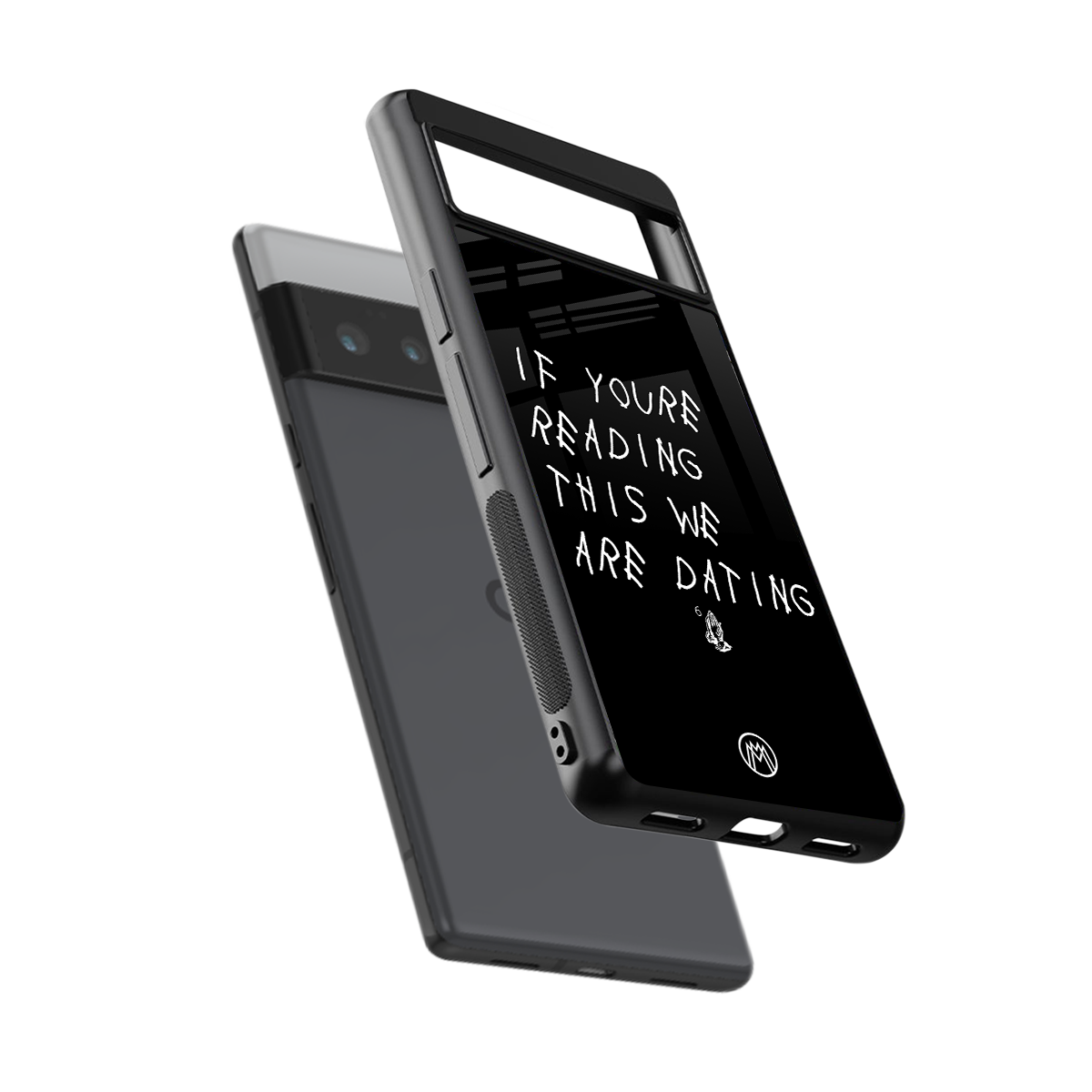 we are dating back phone cover | glass case for google pixel 6 pro