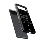 we are dating back phone cover | glass case for Google Pixel 6A