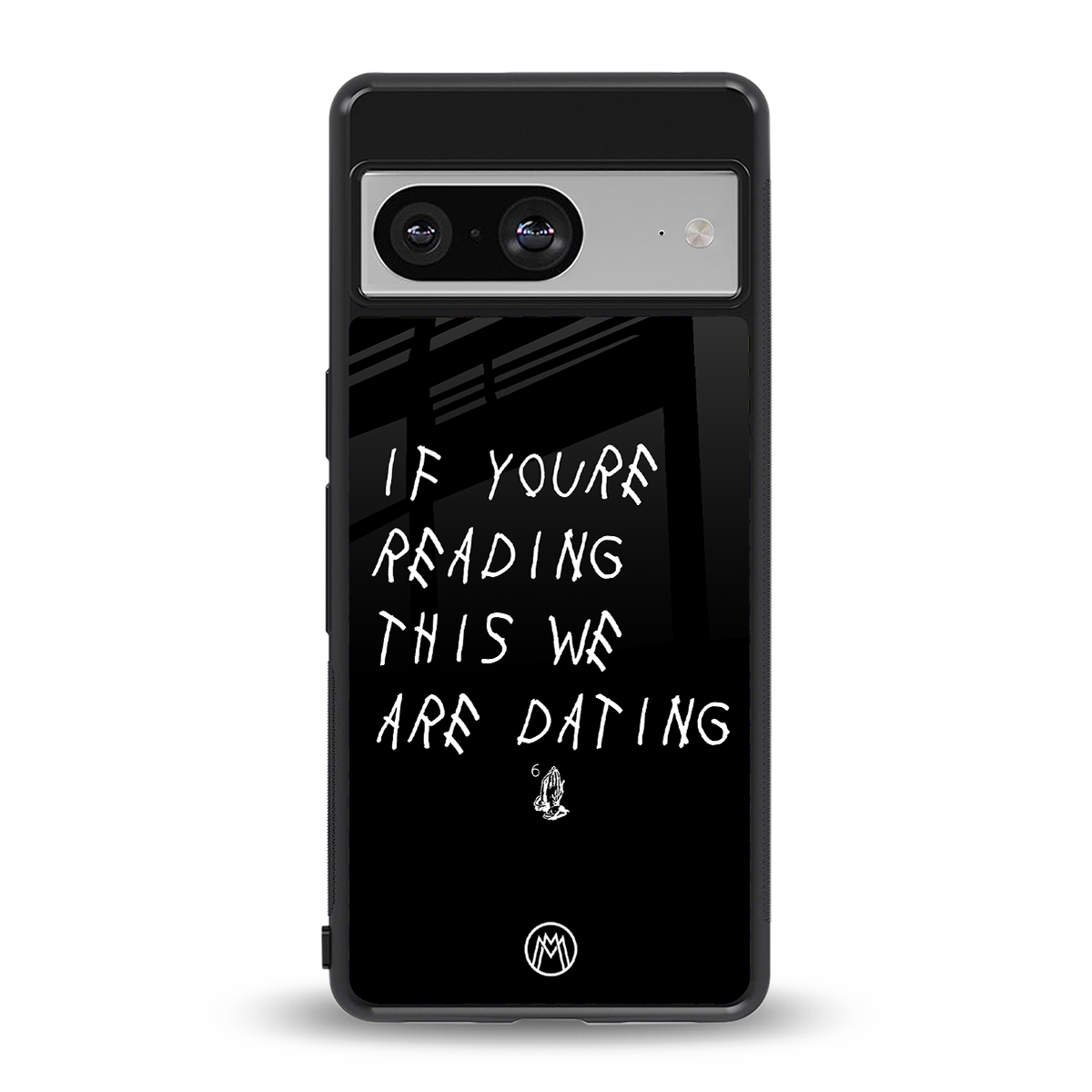 we are dating back phone cover | glass case for Google Pixel 8